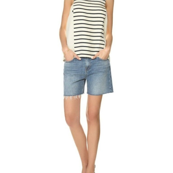 J  BRAND JEANS CUT OFF Denim SHORTS in STELLAR Drew - Picture 1 of 4
